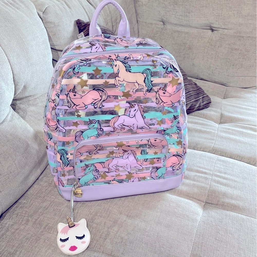 Betsy Johnson unicorn backpack